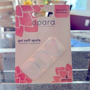 Gel soft spots comfort cushions for heels